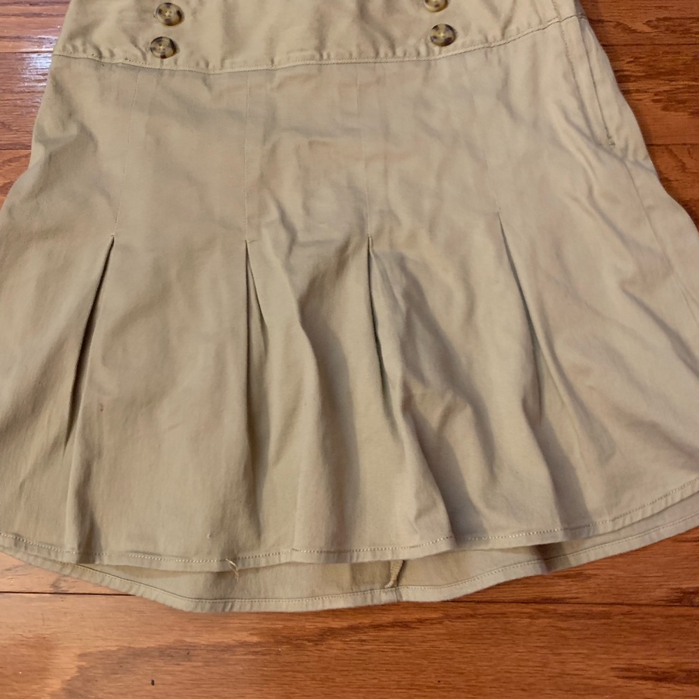 Khaki skirt